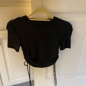 Zara side tie top